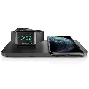 Wireless phone and iwatch charging pad
